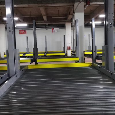 成都崇州立體停車設備租賃 四柱立體車庫停車設備收購 雙層停車庫廠家