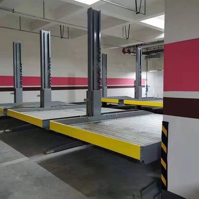 上下層升降式停車位 回收移動雙層停車設備 智能立體車庫 現款結算