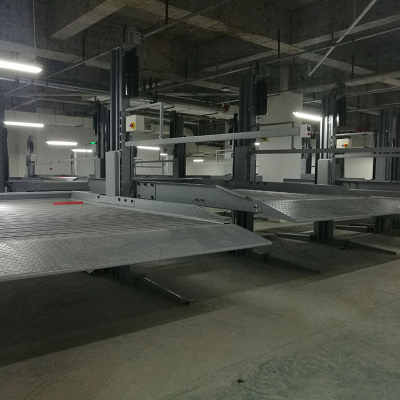 馬關立體車庫多層 兩柱機械停車租賃 廣南老舊小區立體車庫