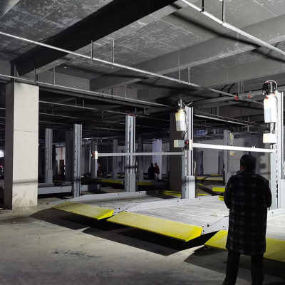 天門黃潭鎮建設智能停車樓 陜西立體車位租賃 萊貝租賃停車場安裝